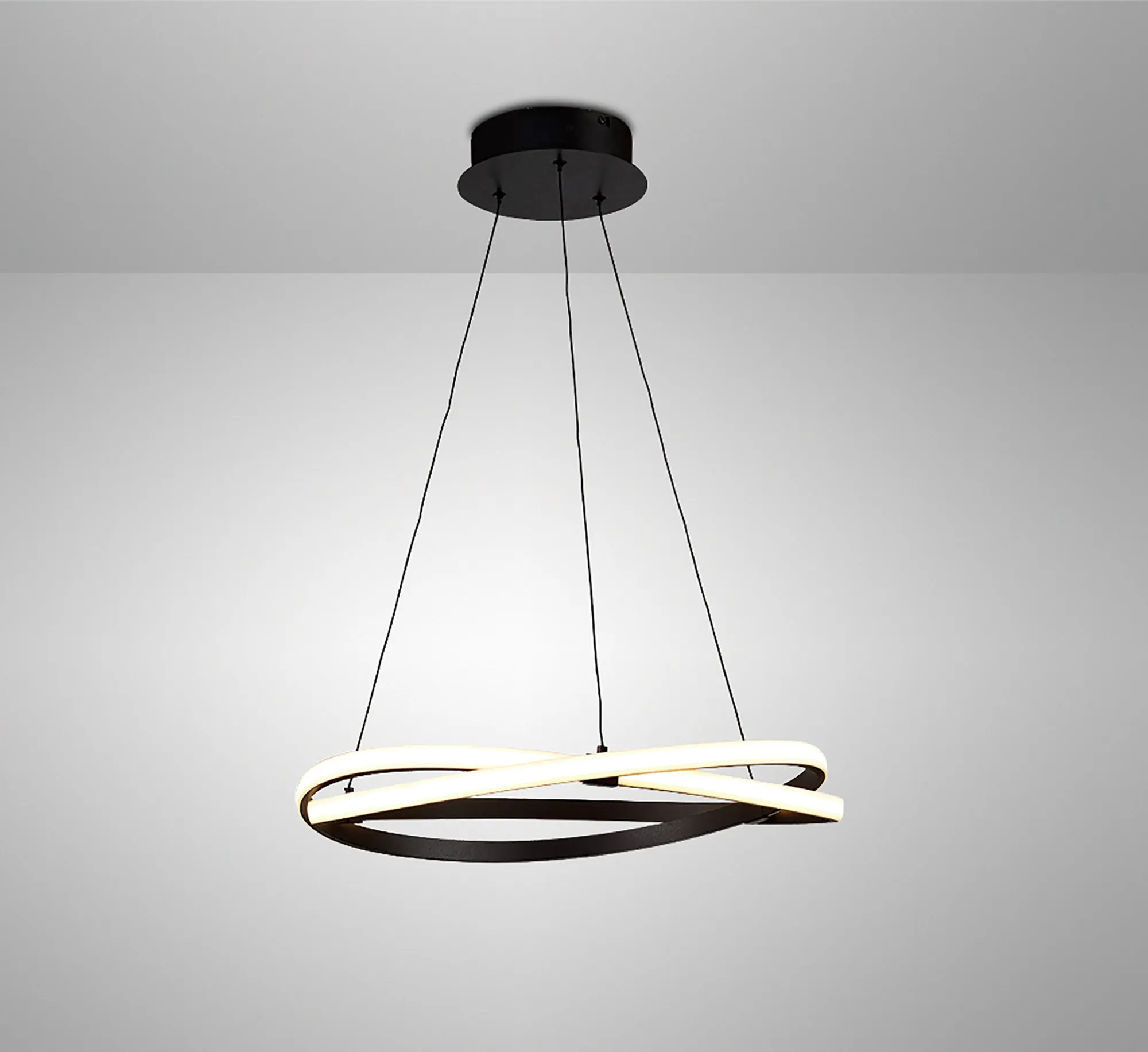 Infinity Brown Oxide Ceiling Lights Mantra Ring Pendants